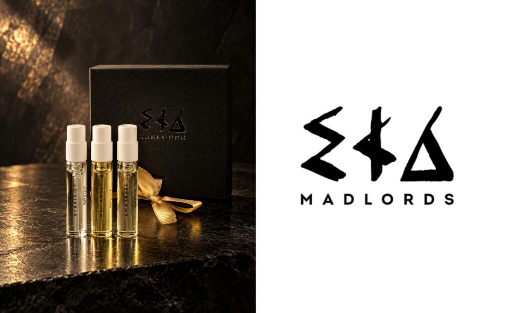 Kit de découverte des parfums Mad Lords, vue de face
